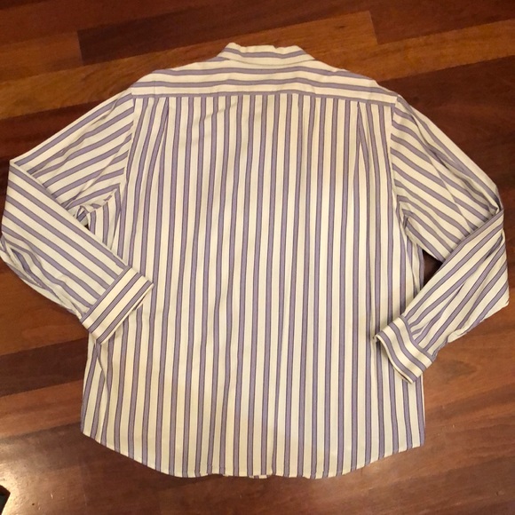 Gap button up striped shirt Men’s XXL 18-18 1/2” - Picture 6 of 8